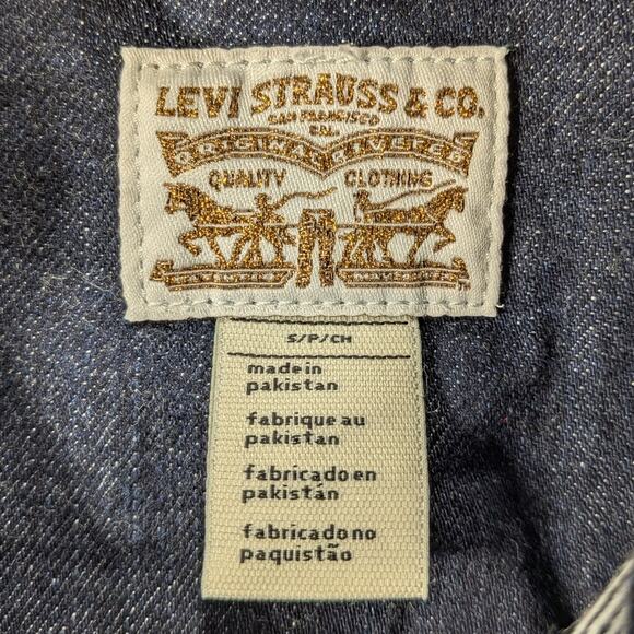 Levis Jean Jacket Women S Denim Cotton Fall Trucker Western Country Classic Y2k - Picture 5 of 12